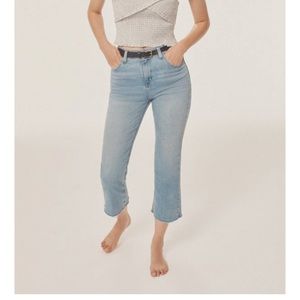 BDG High Rise Cropped Kick Flare Jeans Size 26